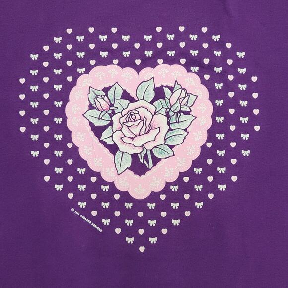 Vintage 1991 Screen-Stars Shirt Womens XL 22x26 USA - Picture 12 of 13